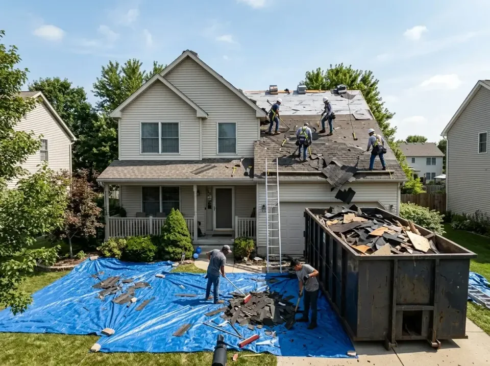 roof-replacement-debris-remova-004 — frequently asked questions, Cheapest Dumpster Rentals in Waikoloa Village, HI